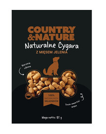 COUNTRY&NATURE Arklienos cigarai šunims 20 x 85 g