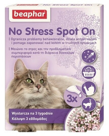 BEAPHAR No Stress Spot On Katėms 0,4 ml x3