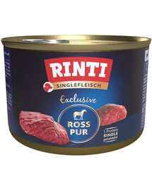 RINTI Singlefleisch Exclusive Horse Grynas monoproteinas 185 g