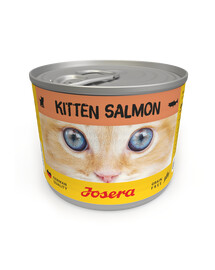 JOSERA Kitten Lašišos drėgnas kačiukų ėdalas skardinė 200g
