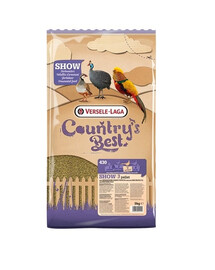 VERSELE-LAGA Country's Best Show 3 Pellet 5 kg 3 mm granulės dekoratyviniams paukščiams nuo 13 savaičių