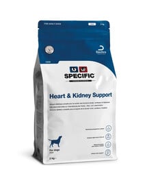 SPECIFIC Dog CKD Heart & Kidney Support 2 kg ėdalas šunims, sergantiems širdies, inkstų ar kepenų nepakankamumu