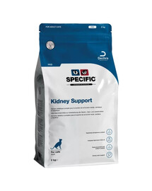 SPECIFIC Cat FKD Kidney Support 2 kg ėdalas katėms, sergančioms širdies, inkstų ar kepenų nepakankamumu