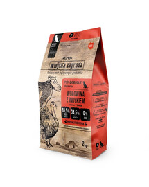 WIEJSKA ZAGRODA Jautienos ir kalakutienos traškučiai S 2 kg