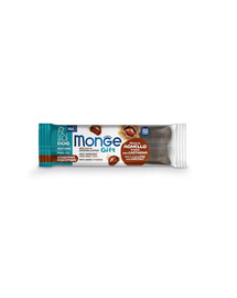 MONGE Dog Adult Meat bars Sensitive digestion Aviena su kaštonais 2x40 g