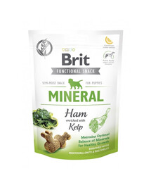BRIT Care Dog Functional Snack Mineral Ham 150g kumpio ir dumblių skanėstas jūsų šuniukui