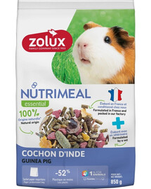 ZOLUX NUTRIMEAL 4 Mišinys jūrų kiaulytėms 850 g