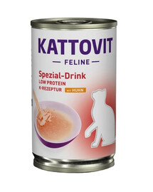 KATTOVIT Cat Diet Drinks Niere-Renal Drink vištiena 135 ml