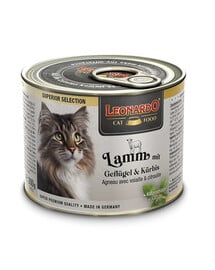 LEONARDO Superior Selection Ėriena su paukštiena ir moliūgais 200 g