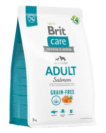 BRIT Care Grain-free Adult sausas maistas su lašiša 3 kg
