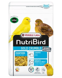 VERSELE-LAGA NutriBird Gold Crumble Canaries 1kg sausas kiaušinių lesalas geltonosioms kanarėlėms