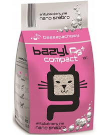 BAZYL Super Premium Ag+ Compact 10l betonitinis kraikas