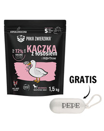 PAKA ZWIERZAKA Seventh Heaven Sausas maistas Antis su lašiša šuniukams 1,5 kg + maišeliai NEMOKAMAI