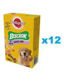PEDIGREE Multi Mix Biscrok skanėstai šunims 12x500 g