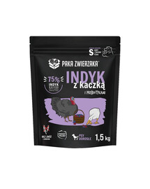PAKA ZWIERZAKA Seventh Heaven Karma  sausas maistas  kalakutiena ir antis Mini 1,5 kg