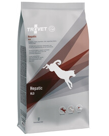 TROVET Hepatic HLD šunims 12,5 kg