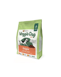 GREEN PETFOOD VeggieDog Origin su raudonaisiais lęšiais 900g