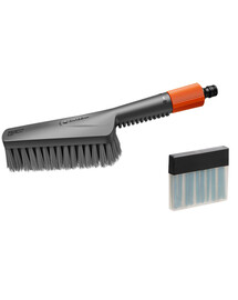 GARDENA "Cleansystem" minkštas rankų šepetys S su muilo kasetėmis