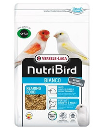 VERSELE-LAGA NutriBird Rearing Food Bianco 1kg sauso kiaušinių lesalo baltiesiems paukščiams