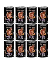 PAKA ZWIERZAKA Seventh Heaven Schab ze śliwką (pork&plum) 12x400 g