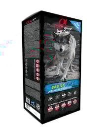 Pełnoporcjowa karma sucha miękka dla psów Wild Fish 9 kg (45 x 200 g)