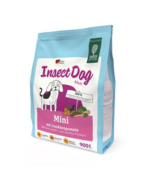 InsectDog Mini 5x900g karma z insektami dla psów ras małych