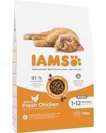 Cat Kitten & Junior All Breeds Chicken 10 kg