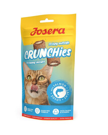 JOSERA Crunchies with Salmon 60 g traškūs lašišos skanėstai katėms