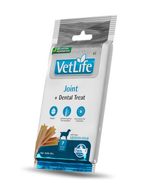 FARMINA Vet Life Dental Treat Joint Medium/Maxi 100 g (7 vnt.) dantų skanėstų vidutiniams ir dideliems šunims