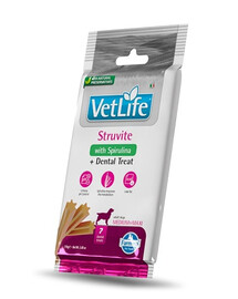 FARMINA Vet Life Dental Treat Struvite Medium/Maxi 100 g (7 vnt.) dantų skanėstų vidutiniams ir dideliems šunims