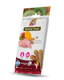 FARMINA N&D Tropical Selection Dental Treat Chicken Medium/Maxi 100 g (7 vnt.) dantų skanėstų vidutiniams ir dideliems šunims