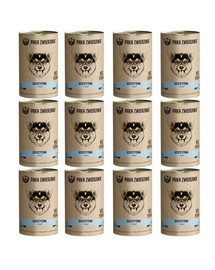 PAKA ZWIERZAKA Dziczyzna i łosoś 12x400 g