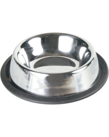 Miska ze stali nierdzewnej na gumie 0,2l