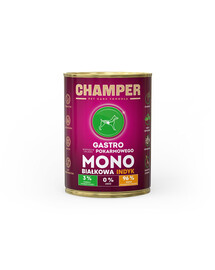 Gastro Indyk monobiałkowa karma dla psa 400 g