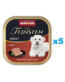 ANIMONDA Vom Feinsten Forest zestaw z królikiem 5 x 150 g