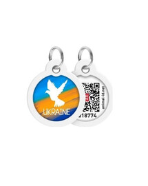 Smart ID zawieszka z kodem QR kółko