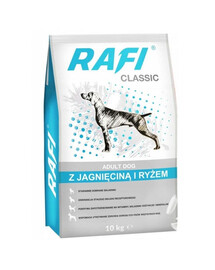 RAFI Classic su aviena ir ryžiais šunims 10 kg