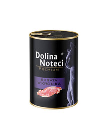 DOLINA NOTECI Premium su triušiu katėms 400 g