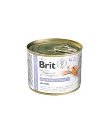 BRIT Veterinary Diet Grain Free Gastrointestinal 200 g lašiša su žirniais šunims su jautria virškinimo sistema