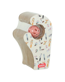 ZOLUX Draskyklė katėms CHATOUILLE sulankstoma letena su kamuoliuku ir katžole