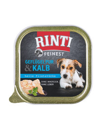 RINTI Feinest Poultry Pure&Veal patiekalų rinkinys iš paukštienos ir veršienos (11 x 150 g)