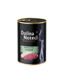 DOLINA NOTECI Premium žąsiena katėms 24x400 g