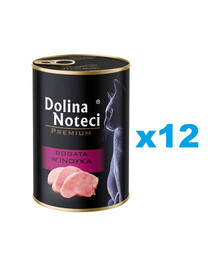 DOLINA NOTECI Premium kalakutiena katėms 12x400 g