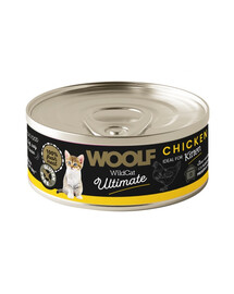 WOOLF Wild Cat Ultimate Kitten Chicken Pate 85g vištienos paštetas kačiukams