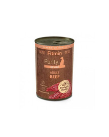 FITMIN Purity Adult Dog Beef 400g jautiena šunims