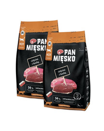 PAN MIŠKO Veršiena su antis katėms traškučiai M 2x5 kg