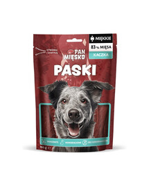 PAN MIŠKO Paskai Kaciena skanėstas šunims 100 g