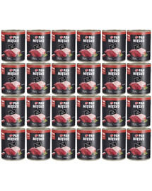 PAKA ZWIERZAKA Kalakutas su elniais šlapias maistas šunims 24x800 g