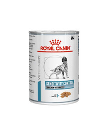 ROYAL CANIN Dog Sensitivity Chick 6x410g maistas jautrios virškinimo sistemos šunims