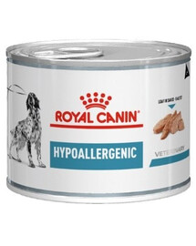 ROYAL CANIN Dog Hypoallergenic 48x200 g drėgnas ėdalas suaugusiems šunims, turintiems nepageidaujamų reakcijų į maistą